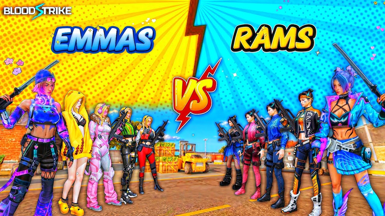 Hice una Sala de RANS Vs EMMAS con Seguidores en BLOODSTRIKE para ver Cual WAIFU es Mejor (Sale Mal)