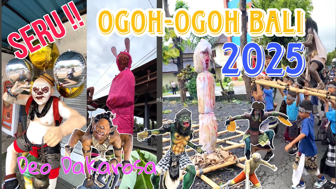 Keseruan ‼️Deo & Vano lihat Ogoh-ogoh 😱 #ogohogoh #ogohogohbali