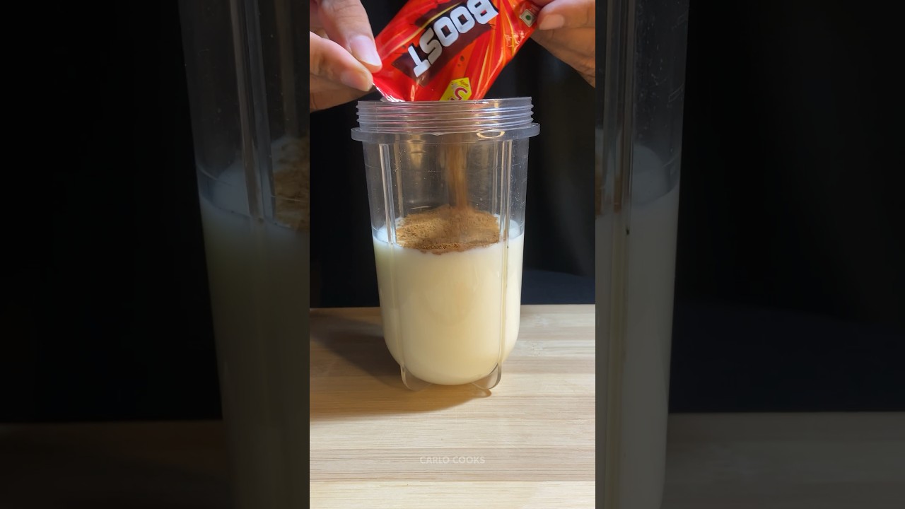 Boost Milkshake ASMR #shorts
