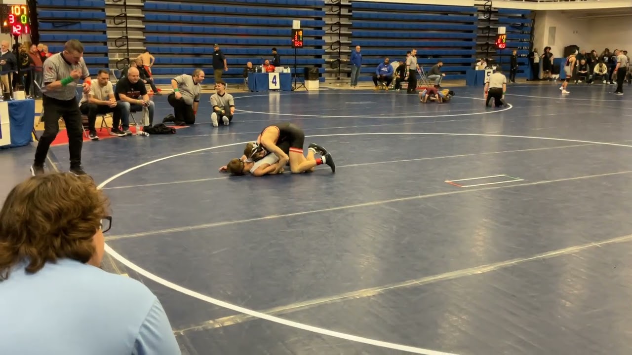 Feb 27 Riley 2nd Match 1st Period L8 1 Michael Johnson West Allegheny