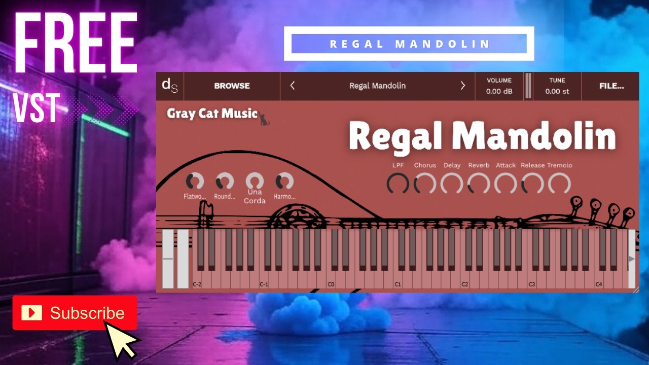 Free Regal Mandolin Libary (Limited Time)🎹💥Decent Sampler