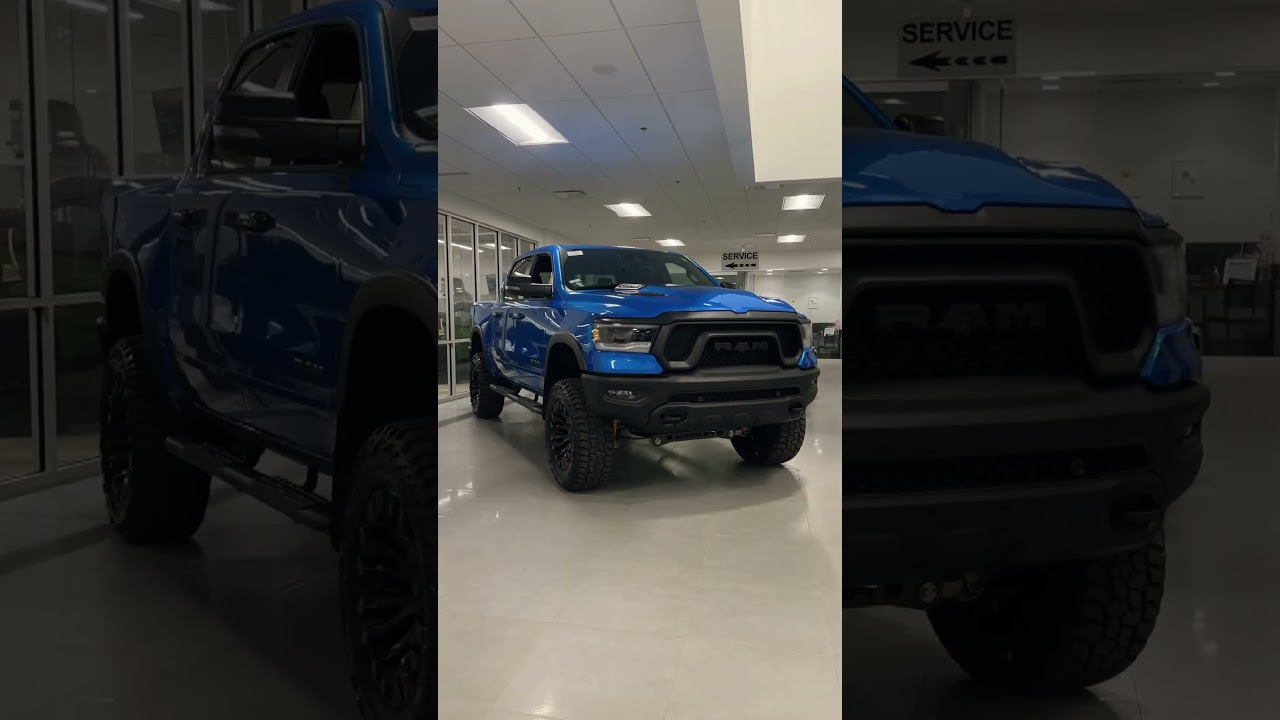 Custom Truck - RAM 1500 REBEL WITH A 6