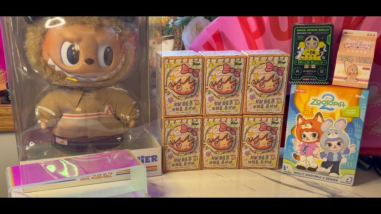 Here we go again - POP MART Blind box unboxing!  Points only Labubu!