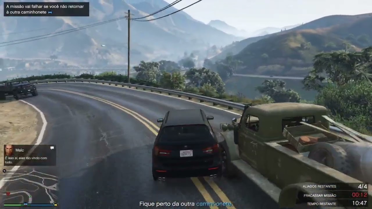 Missão #3 MOTOCLUB: CÃES de GUARDA ( Defenda um grupo de aliados de ataque inimigo ). GTA V online