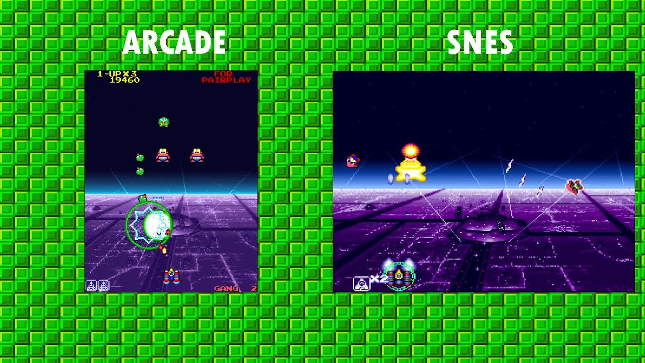 Arcade Vs SNES - Cosmo Gang The Video