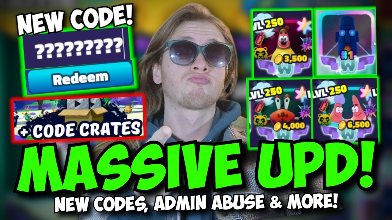 [NEW CODES] New Chest & Raffle Update & ADMIN ABUSE! | Spongebob TD