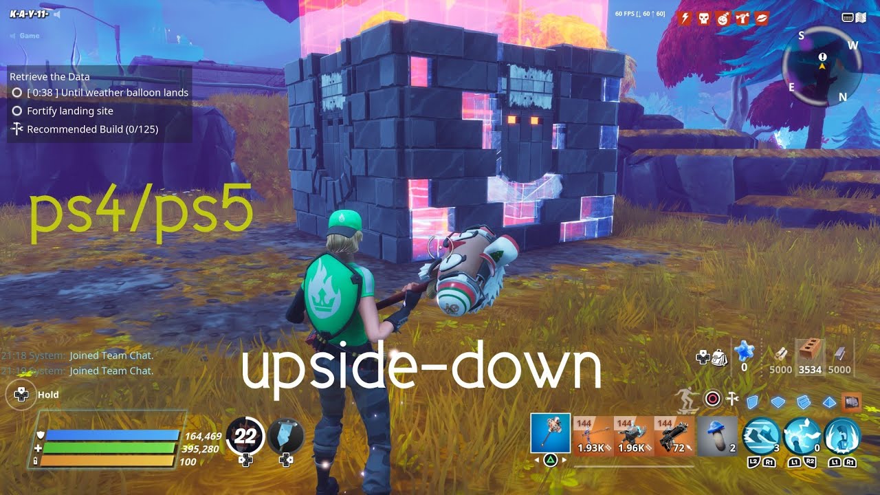 Fortnite stw upside-down 160 RTD