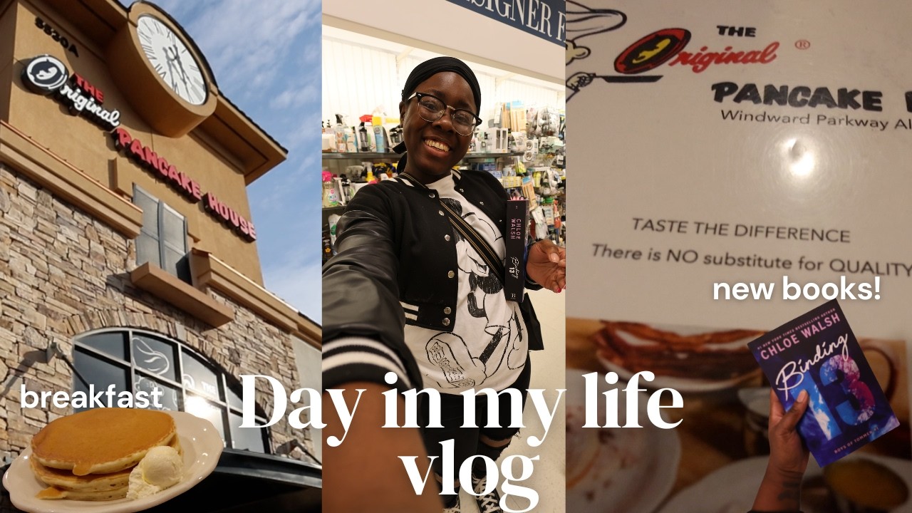 Cozy Day in My Life: Breakfast, TJ Maxx/HomeSense + a BIG Book Haul