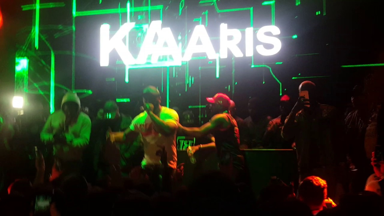 Kaaris tchoin en live du Palais de Tokyo