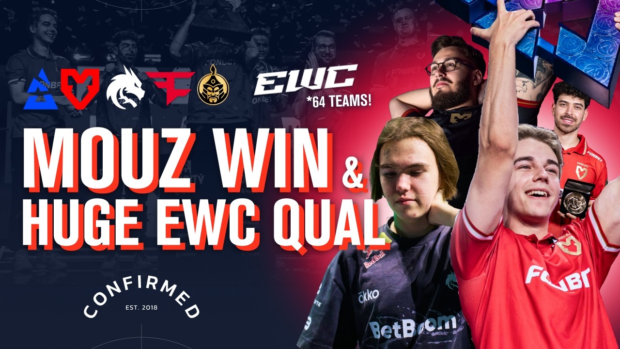 MOUZ win BLAST over Spirit, crazy EWC qual & season invites | HLTV Confirmed S7E74