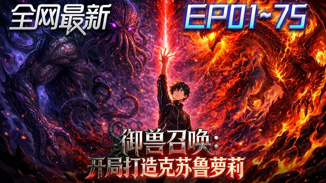 ⚡【首播漫剧】《御兽召唤开局打造克苏鲁萝莉》💥第1~75集：御獸召喚開局，別人抽神獸，他卻養出克蘇魯系小邪神！ #修仙 #ai漫剧 #動畫 #繫統 #末世 #小欣说文