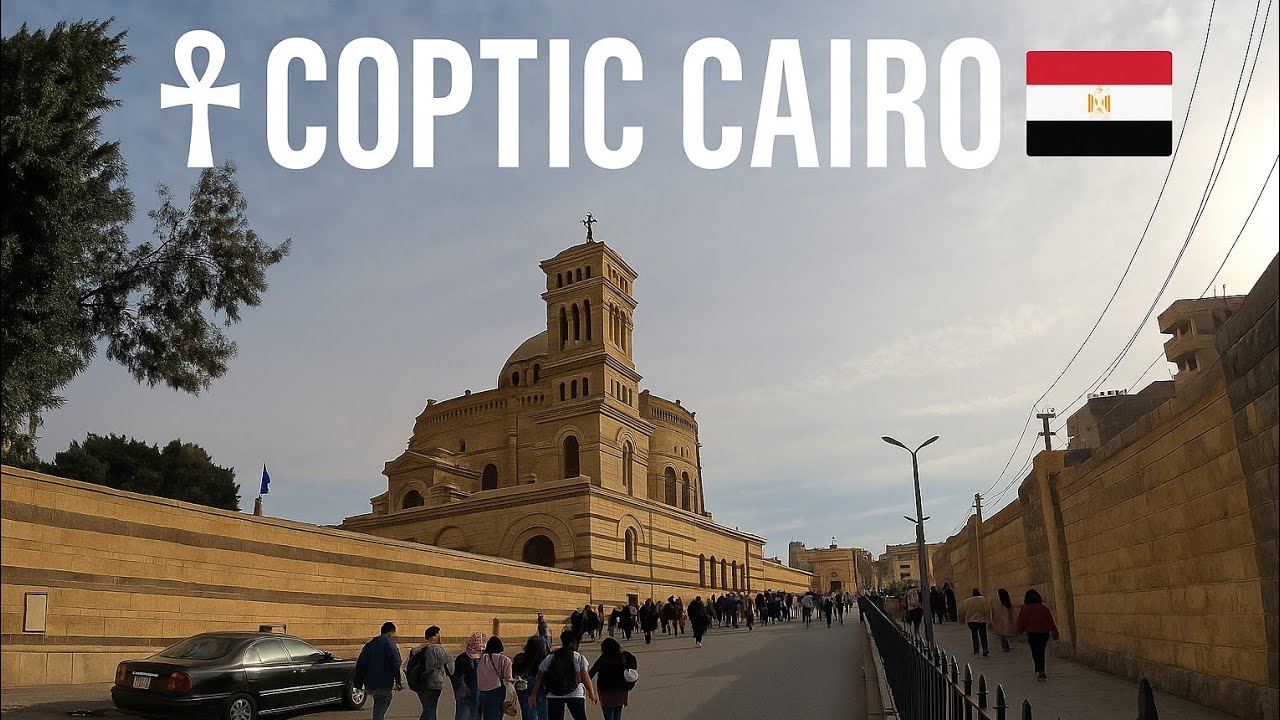 Coptic Cairo 4K Walking Tour | Ancient Churches & Hidden History of Egypt 