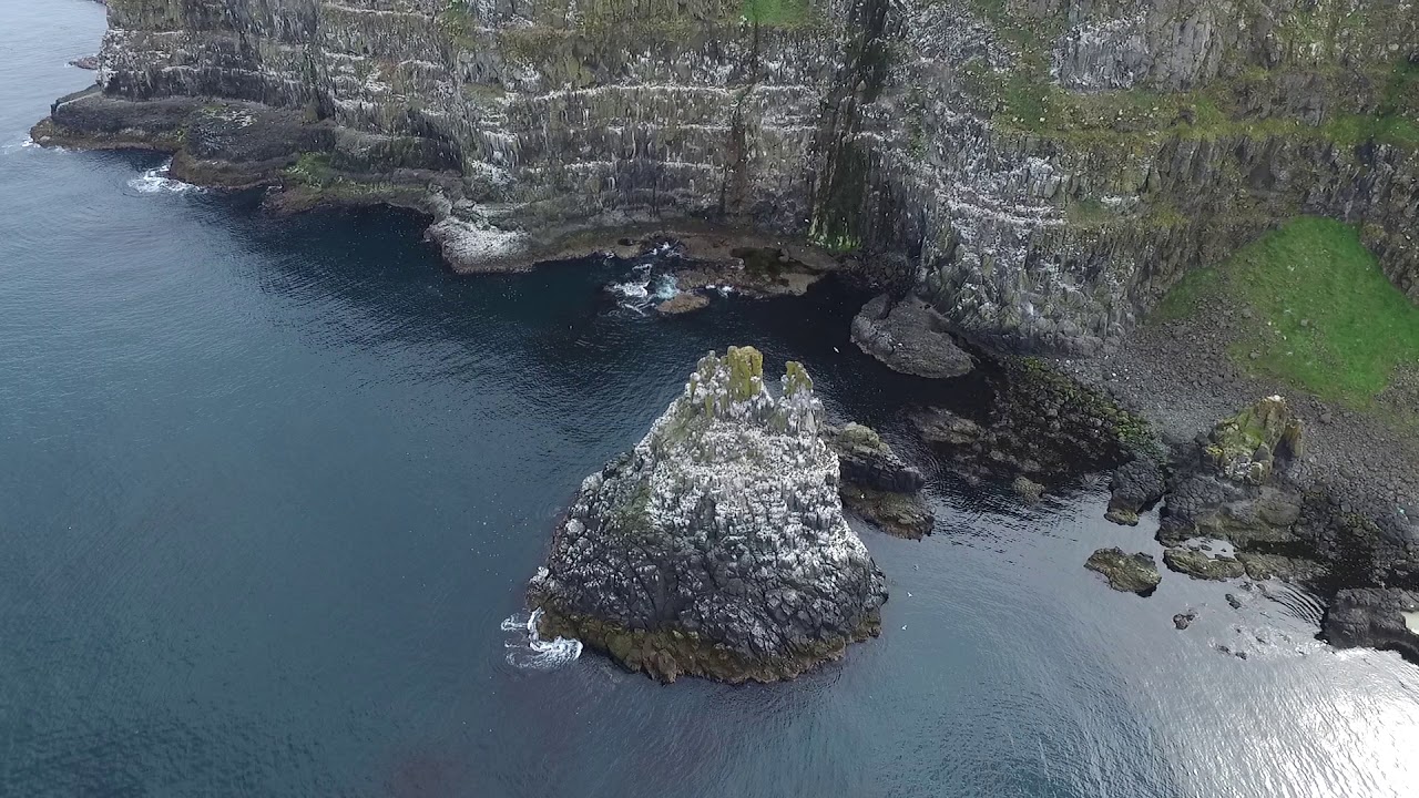 Drone photoage of Rathlin island