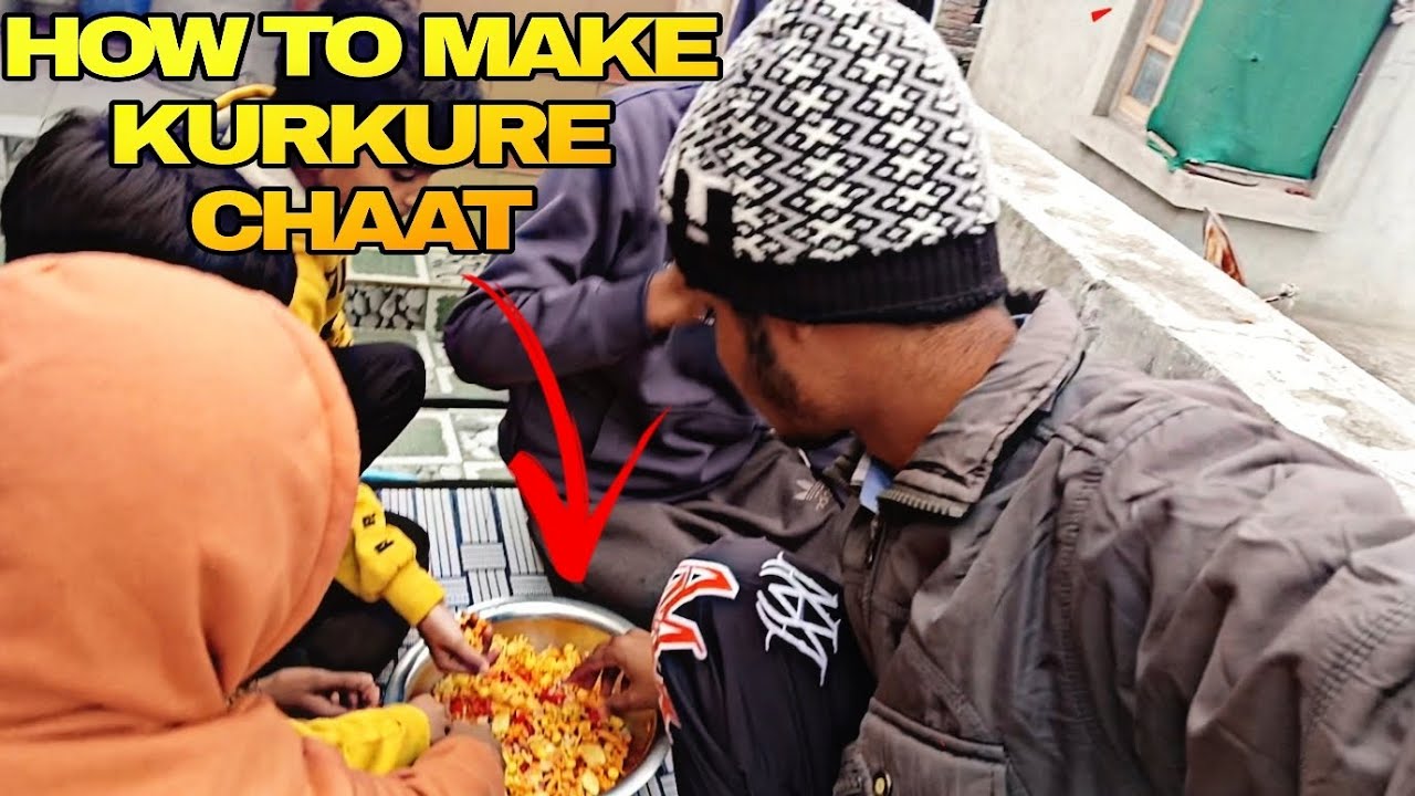 How to make kurkure chaat || first vlog || vlog-1|| #trending 