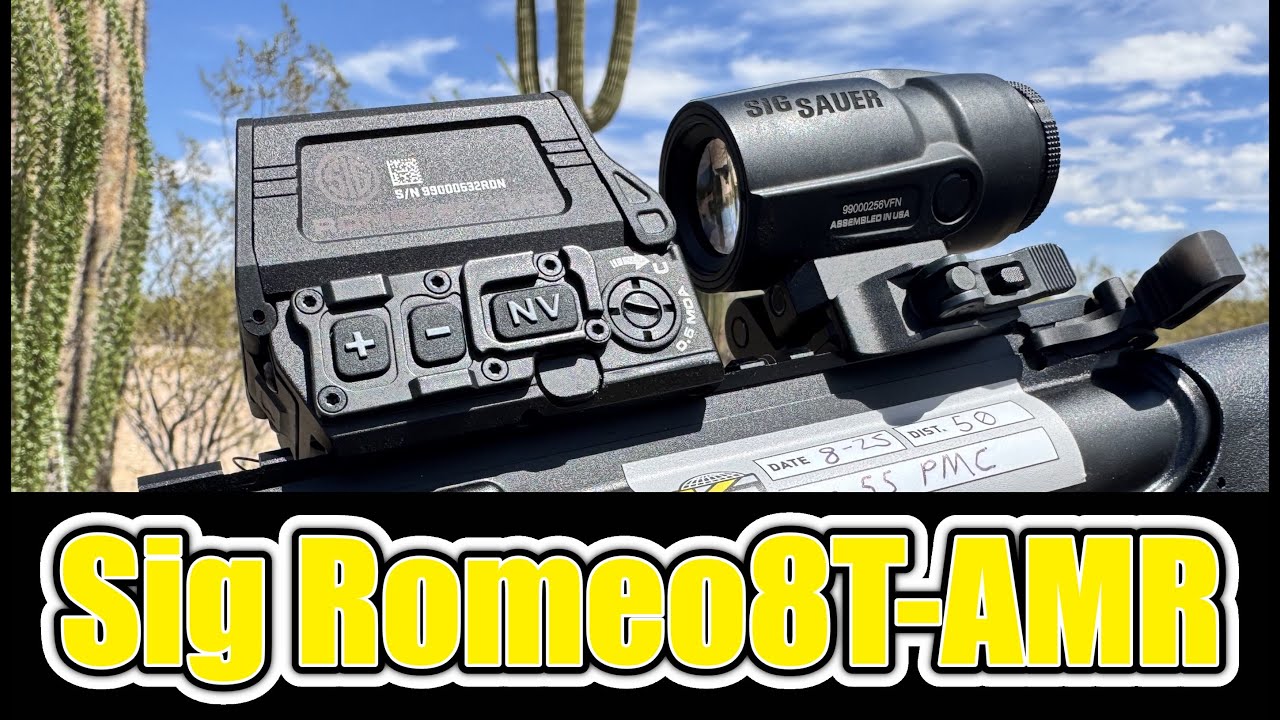 The most advanced red dot sighting system on the market? - Sig Romeo8T-AMR