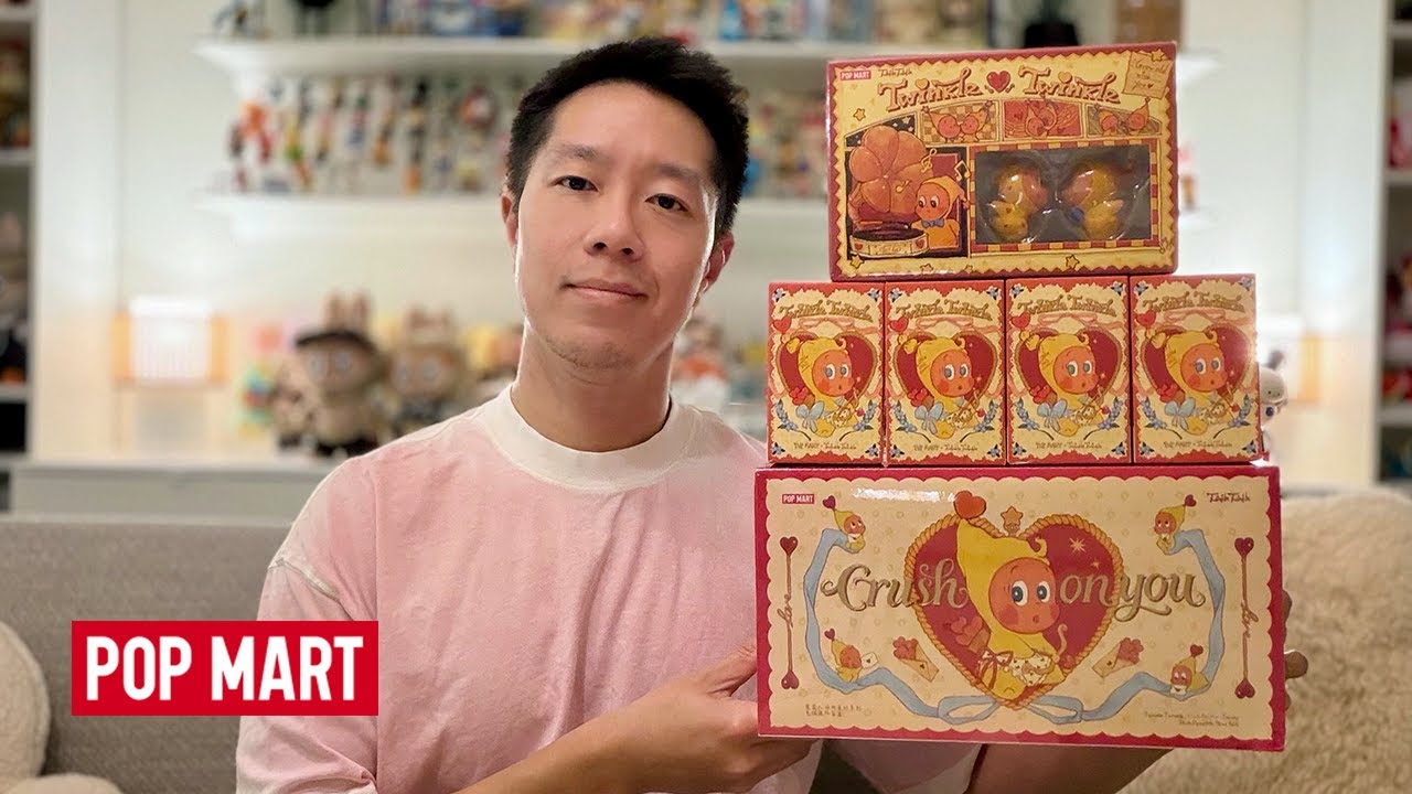 UNBOXING TWINKLE TWINKLE CRUSH ON YOU!! Pop Mart Blind Box Plush Pendants The Moment Vinyl Figures