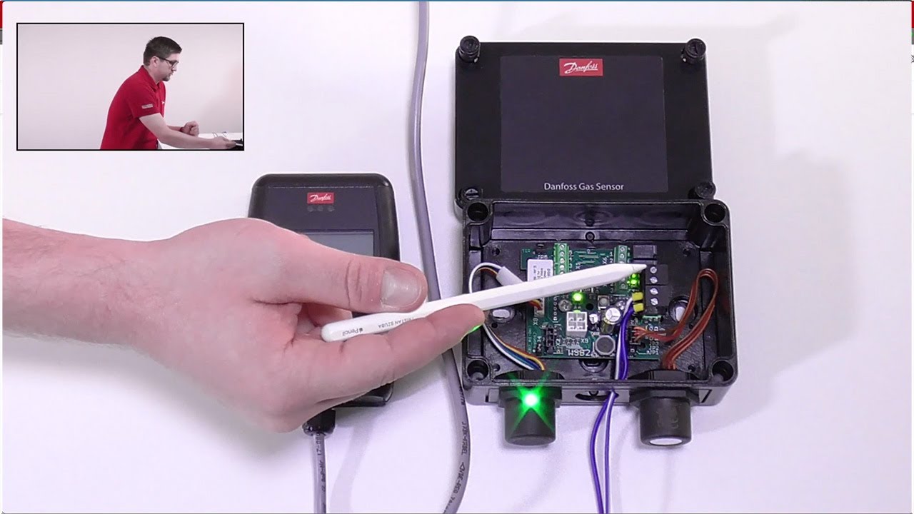 Danfoss Gaswarngeräte - Konfiguration eines DGS