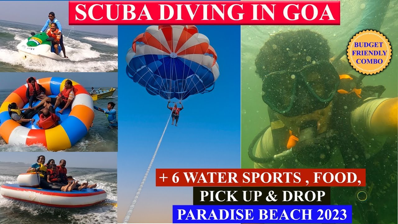 Scuba Diving & water sports  | Goa Water sports Package | Budget water sports package