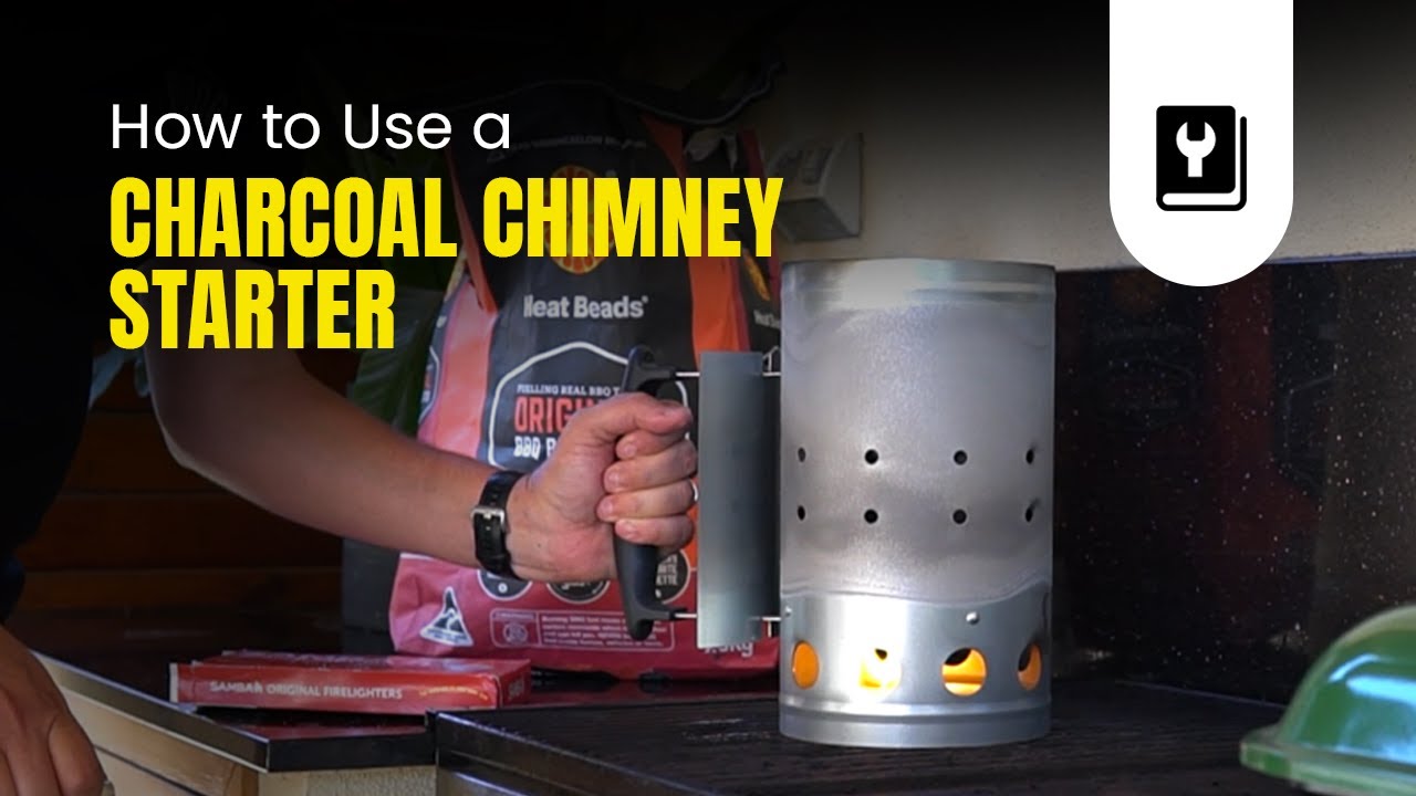 🔥 How to Use a Charcoal Chimney Starter