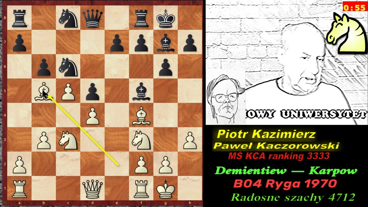 Szachy. Ograj Karpowa(6). B04.  RS.4712.