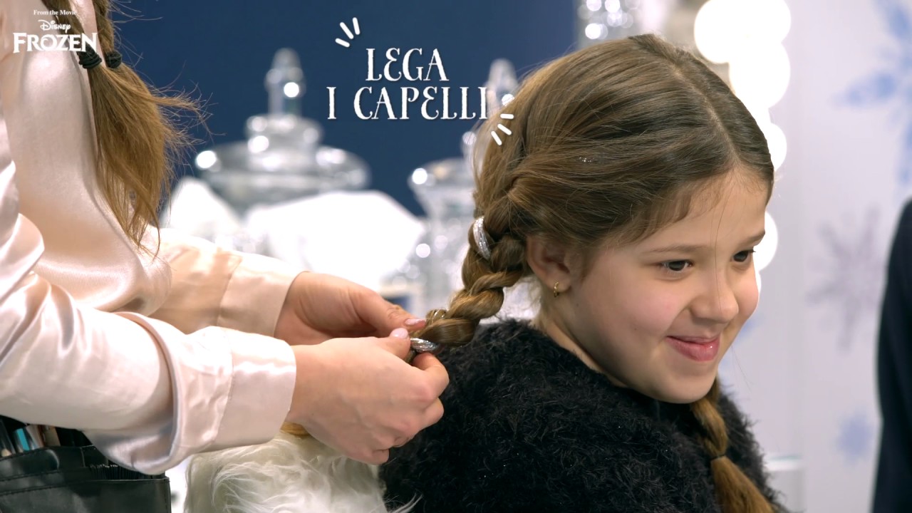 Frozen - Segreti per un Frozen Look con Adriana Spink - La treccia ghiaccio di Anna