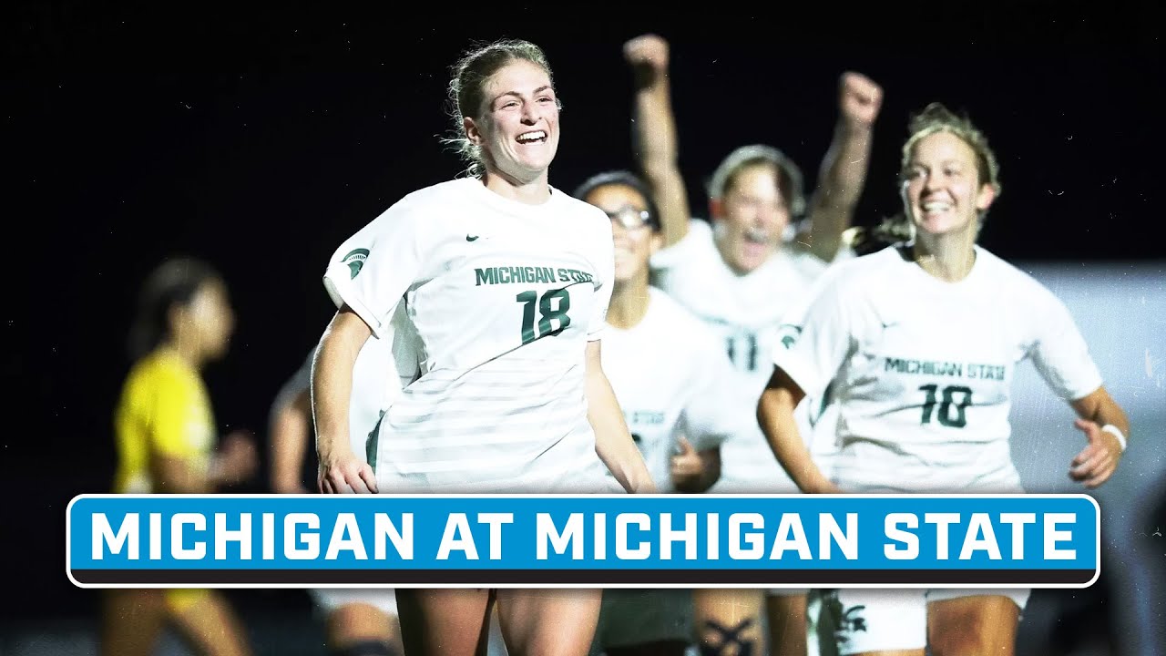 Michigan at Michigan State | Oct. 5, 2024 | Big Ten Women's Soccer | B1G+ Encore