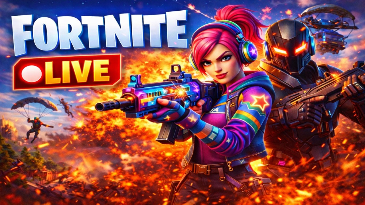 🔴 Fortnite Live Stream | Crazy Fights & Clutch Wins