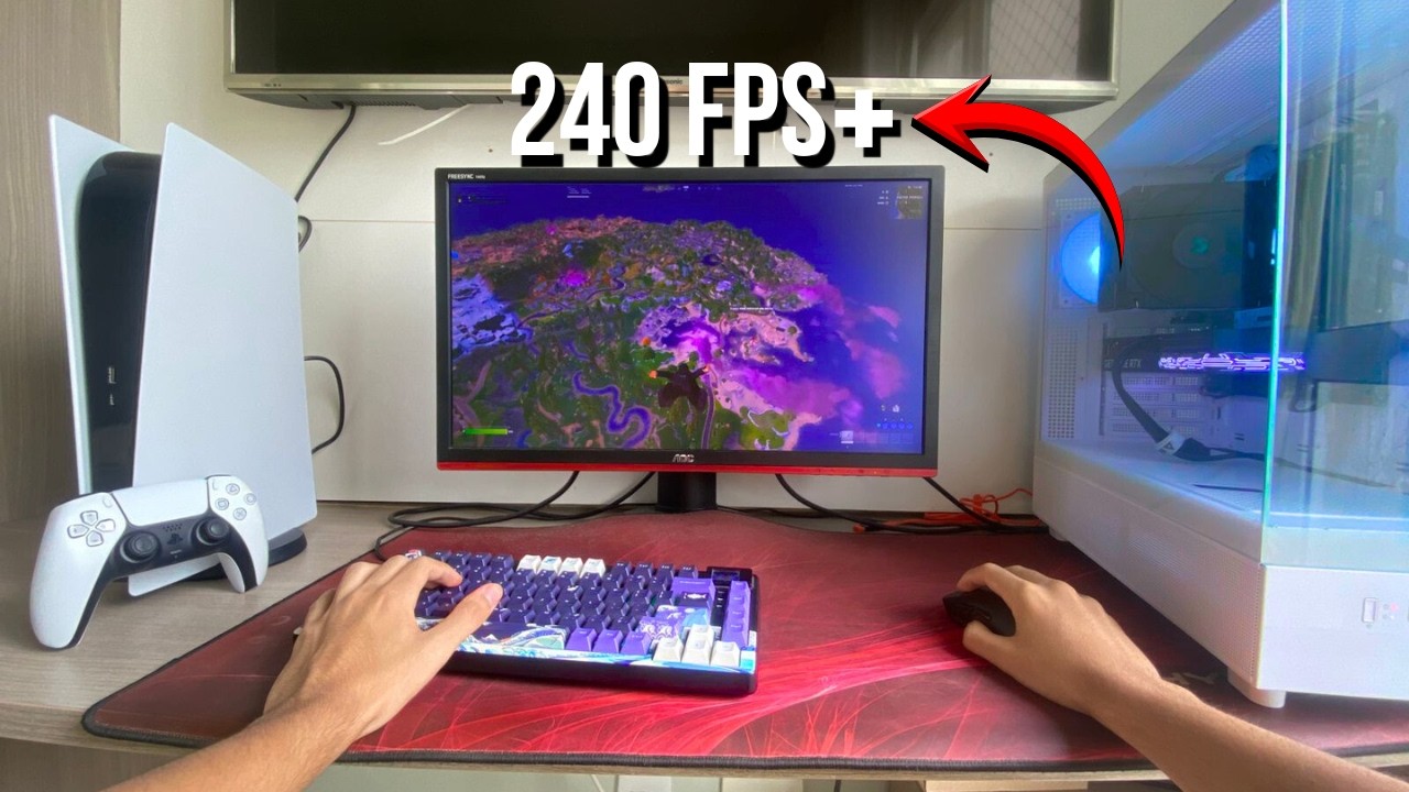 Testando Meu Novo PC dos SONHOS com RTX 5060 Ti e Ryzen 7 7700 (Roda Tudo)