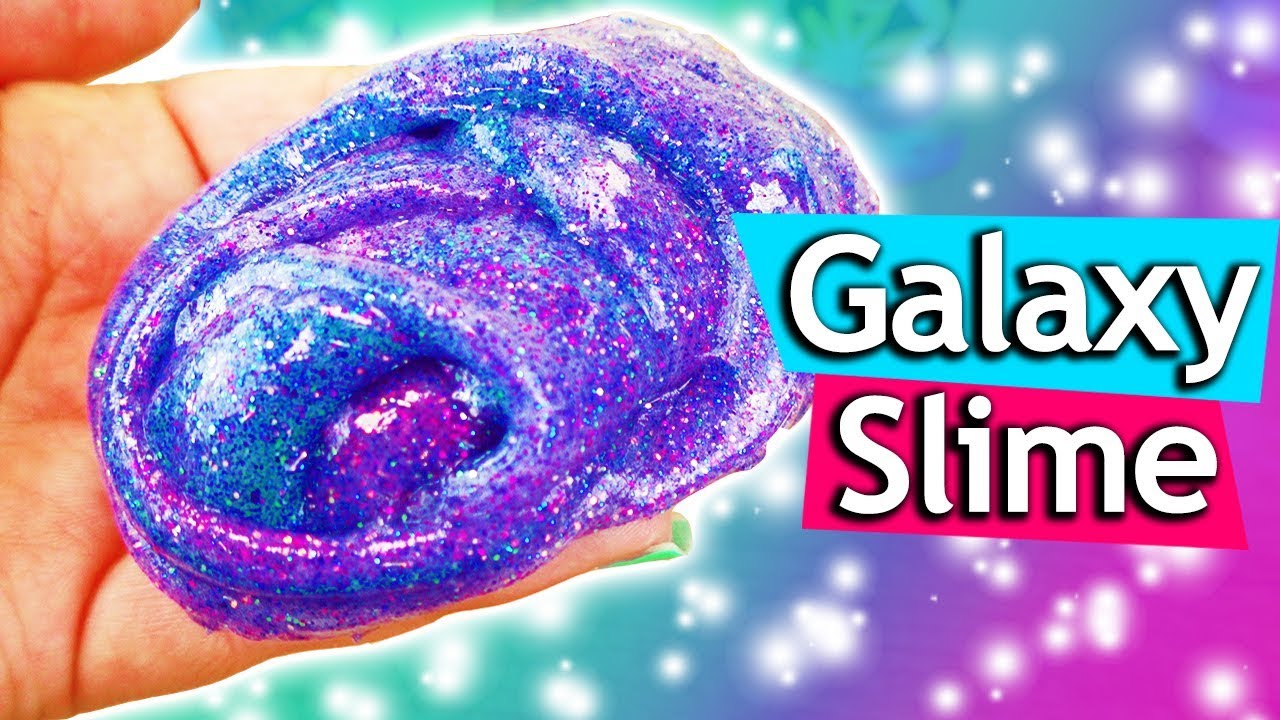 DIY Galaxy Slime | Mega sch&ouml;nen Slime selbermachen | Super einfach & schnell f&uuml;r Kinder | DIY Kids