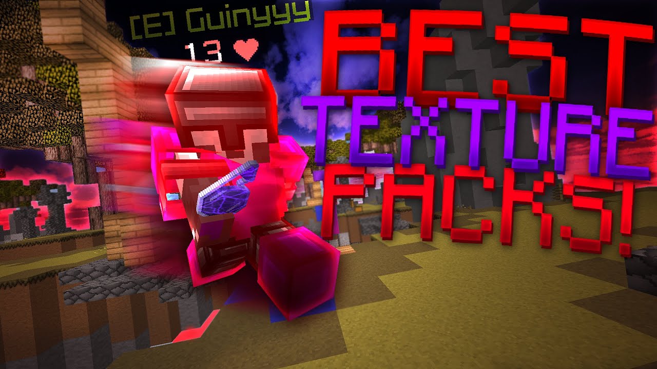 Top 5 BEST Texture Packs for Minecraft Skywars! (PvP Packs)