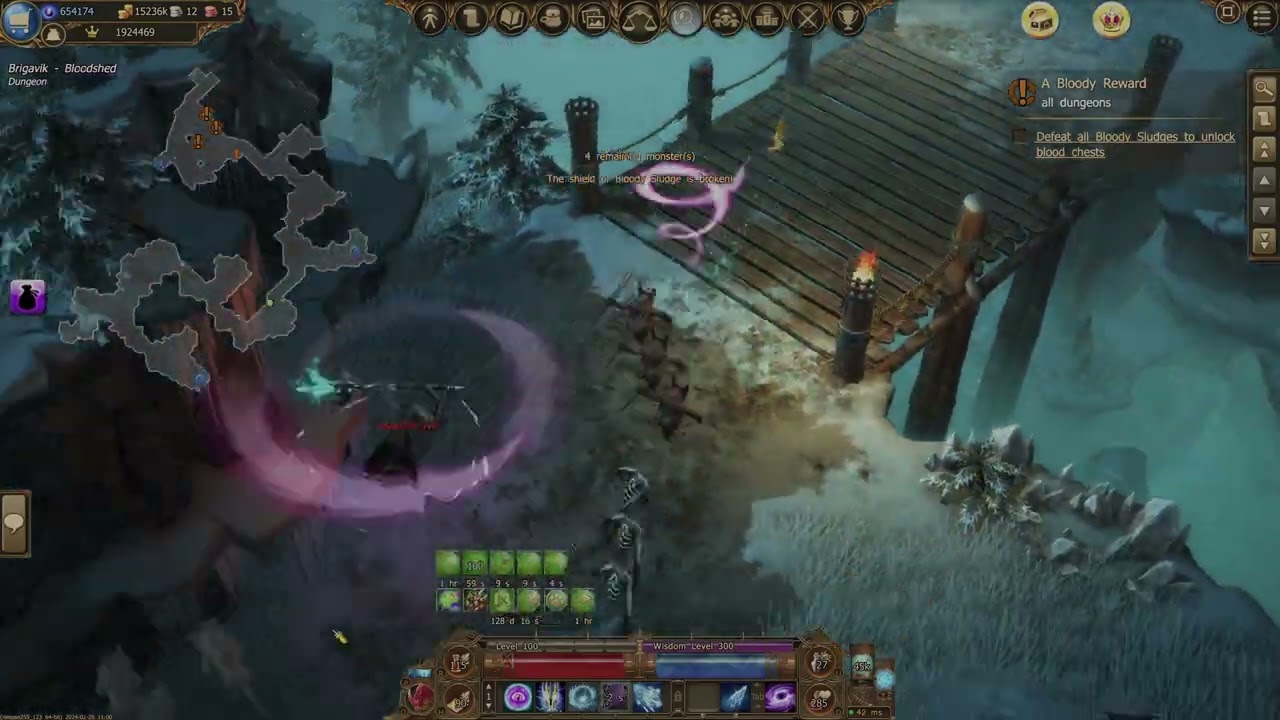 Drakensang Online - 5 bloodchests in brigavik solo mage.