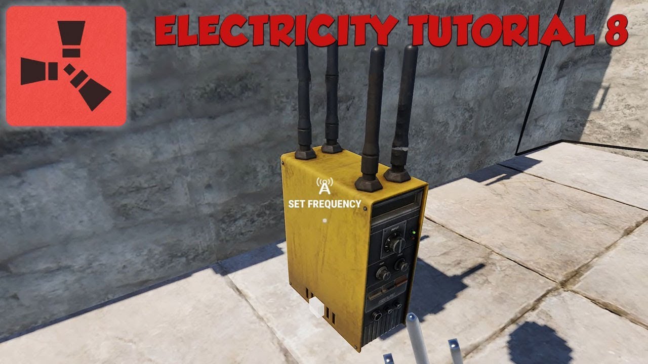 Rust RF Electricity Tutorial #8 - Broadcaster - Transmitter - Receiver