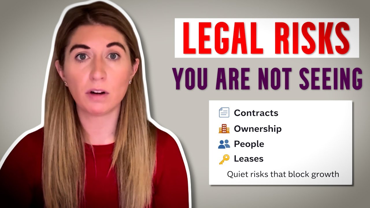 The Legal Risks Quietly Holding Your Business Back (And How to Fix Them)