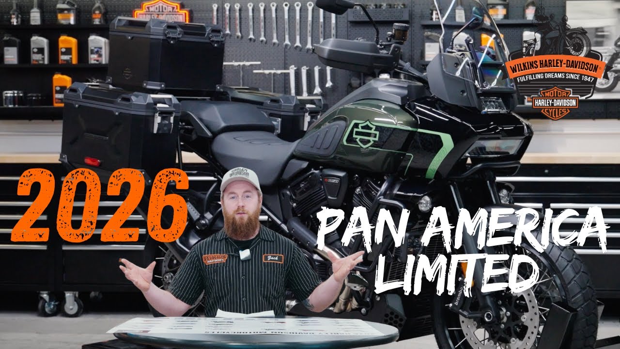 The 2026 Harley-Davidson Pan America Limited!