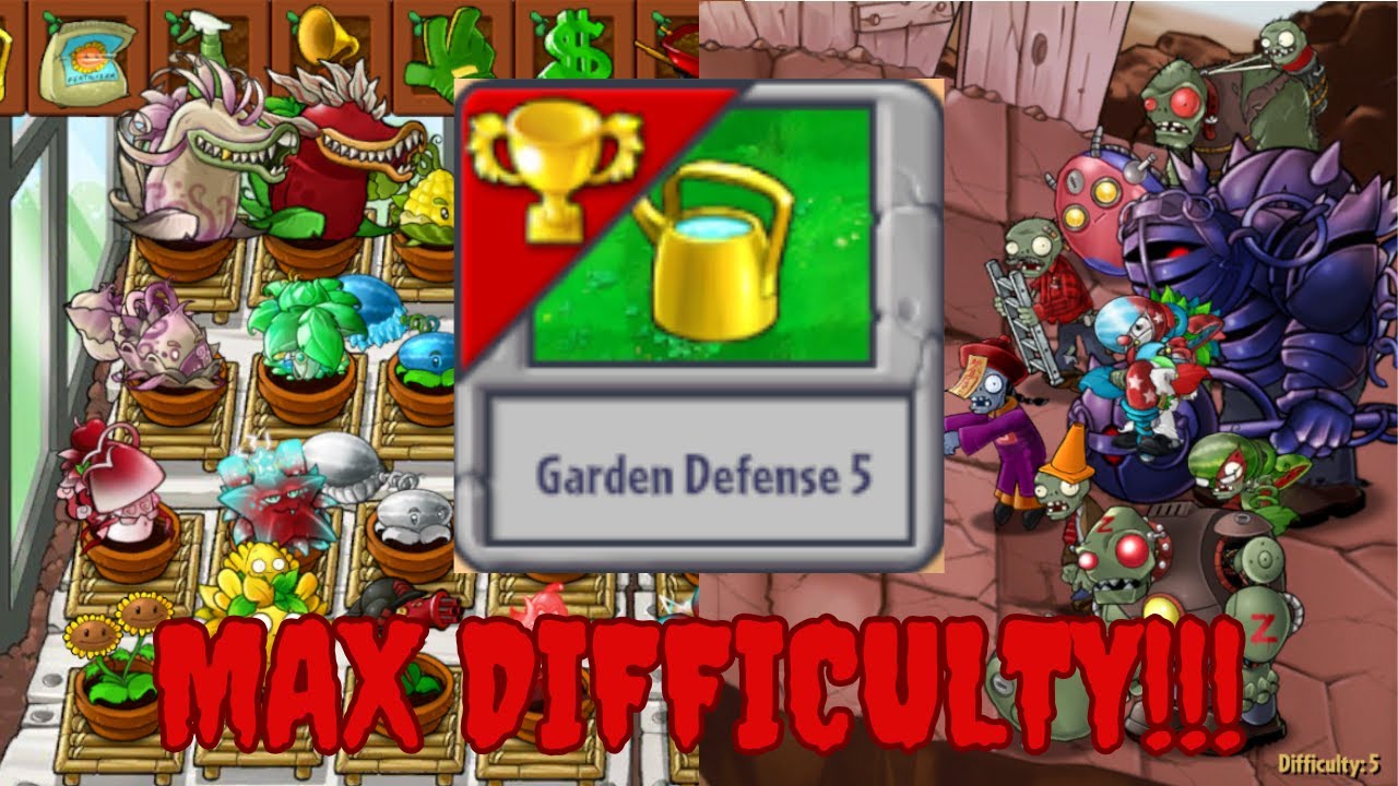 Garden Defense 5 - Max Difficulty 