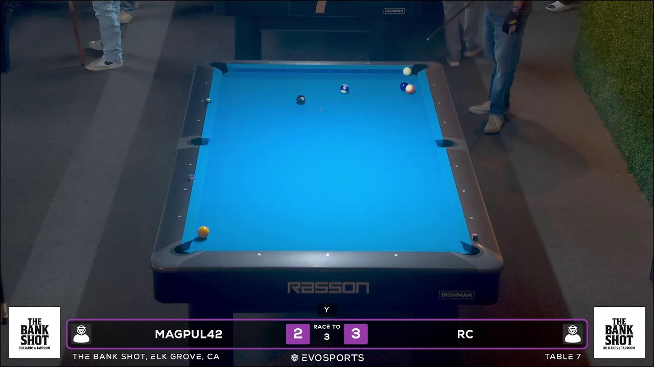 MAGPUL42 vs RC - THE BANK SHOT - TABLE 7 | EvoSports