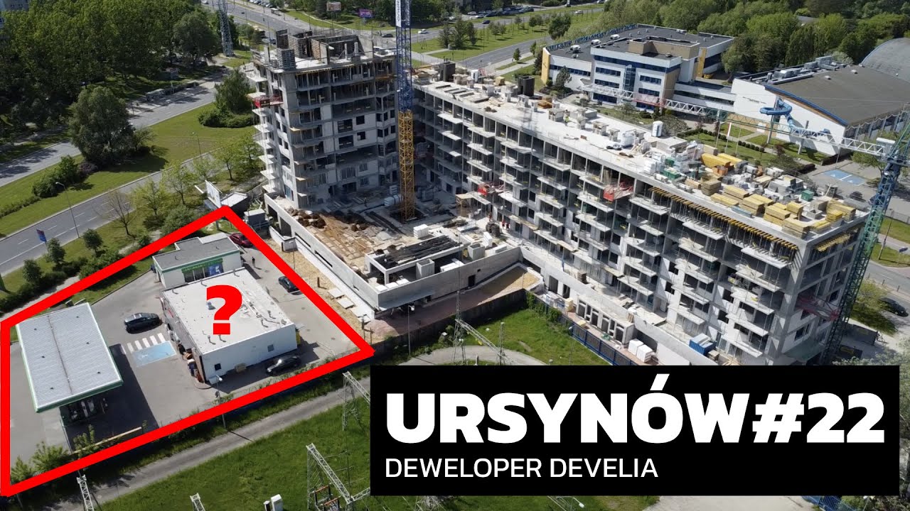 Develia - Ursyn&oacute;w#22, ul. Rosoła/Ciszewskiego - Lot Dronem