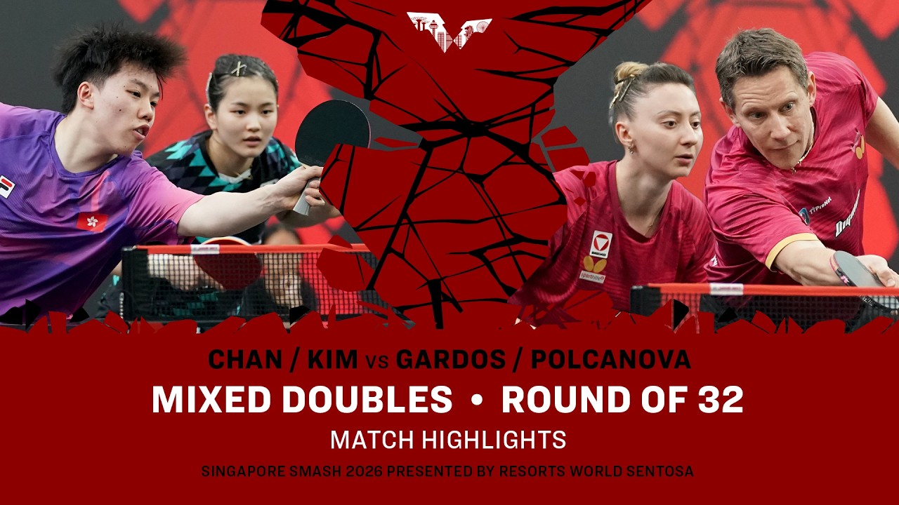 Chan/Kim vs Gardos/Polcanova | XD R32 | #WTTSingapore2026