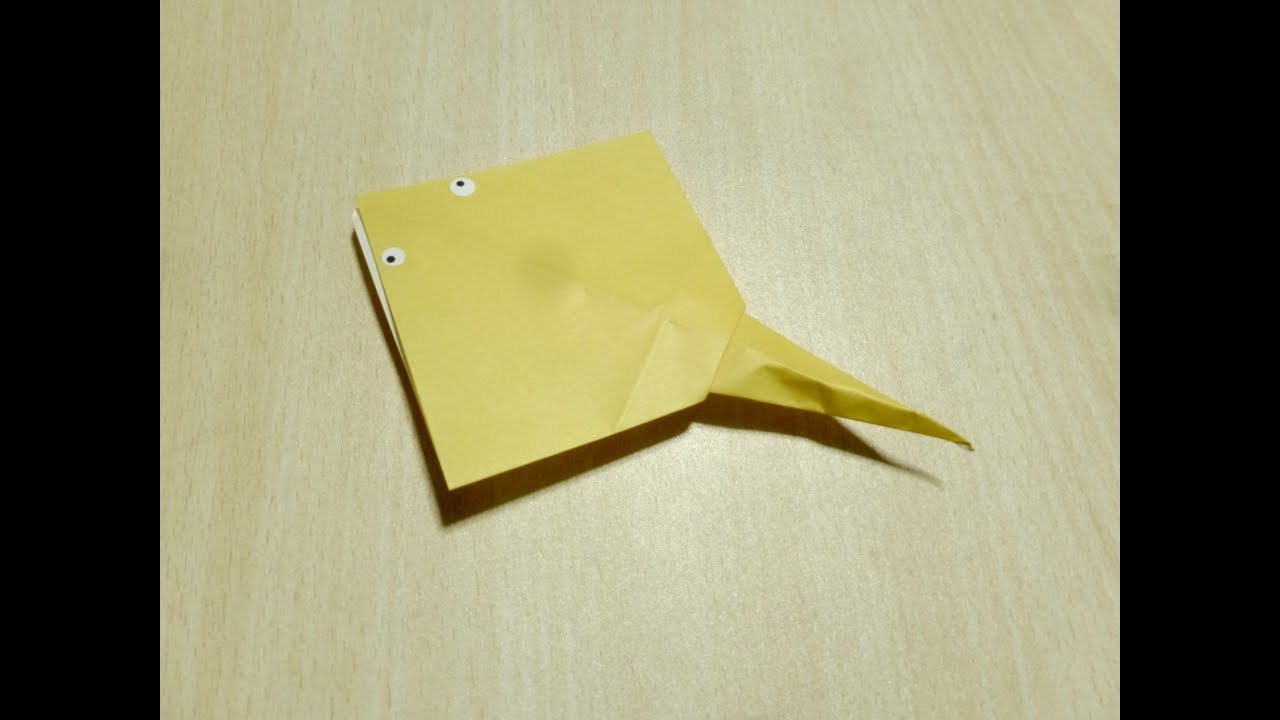 Wie man Rochen macht. Origami. Die Kunst des Papierfaltens.