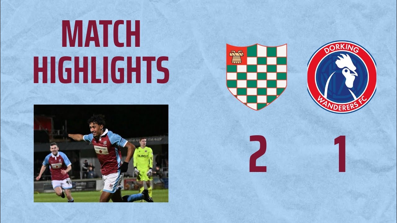 HIGHLIGHTS | Chesham United 2-1 Dorking Wanderers | 29th November 2025