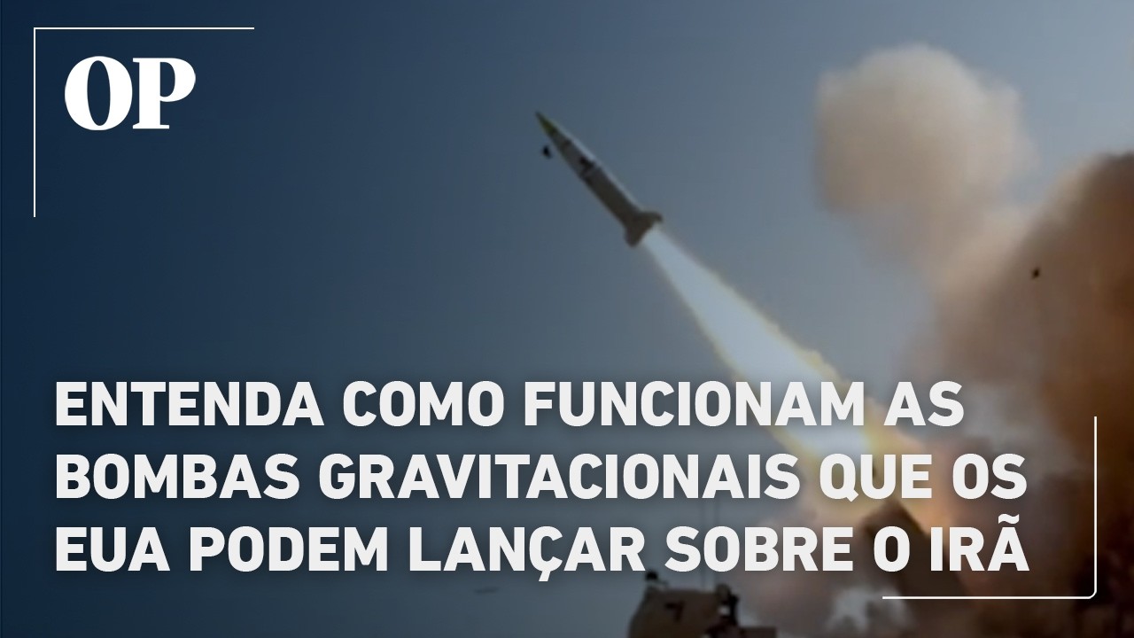 Entenda como funcionam as bombas gravitacionais que os EUA podem lançar sobre o Irã