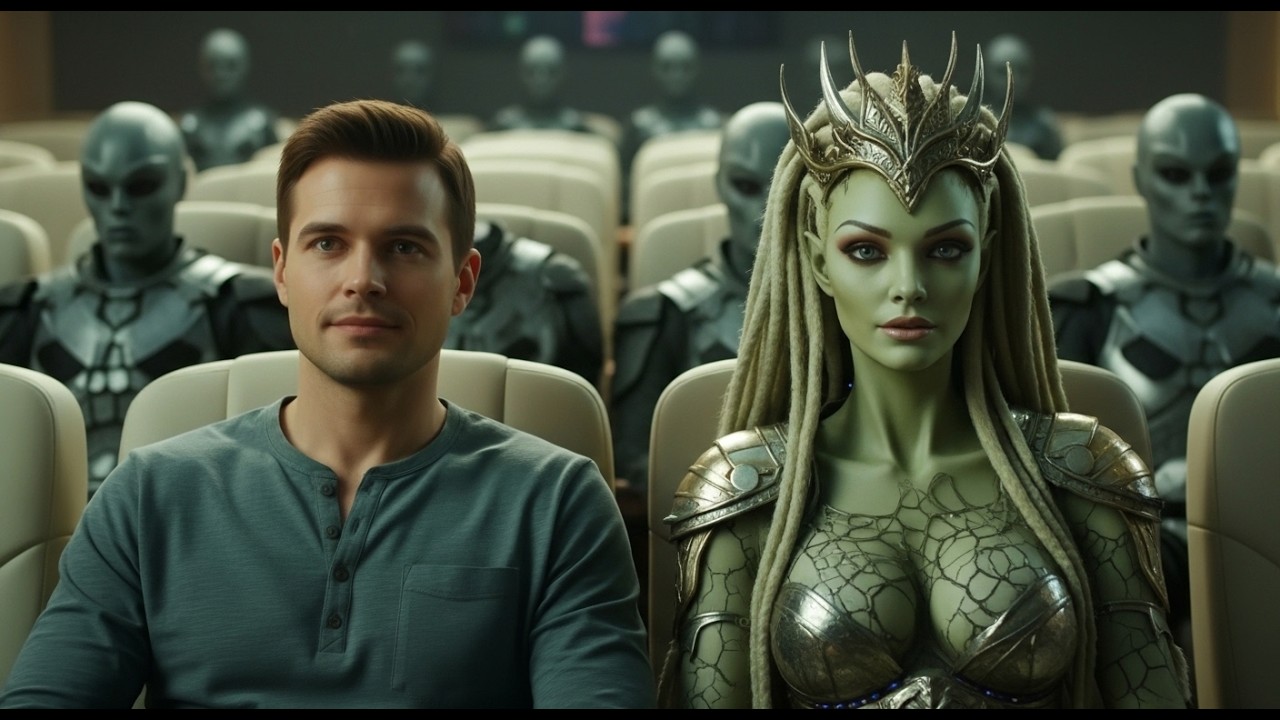 I Looked for a Seat — The Alien Princess Pulled Me to Her Side