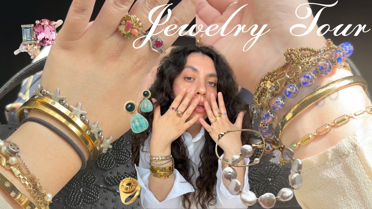 JEWELRY TOUR: maximalist jewelry & new in my collection