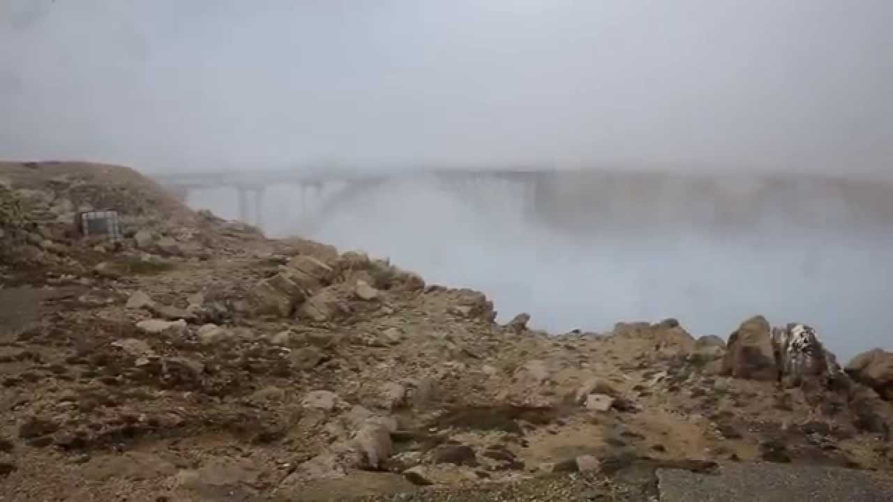 Hurricane force winds - Bora (Bura) in Croatia, March 5 2015