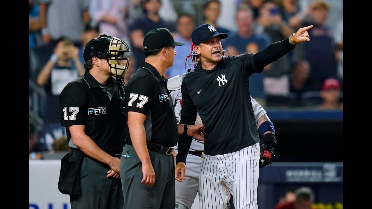 Aaron Boone Ejections 2022