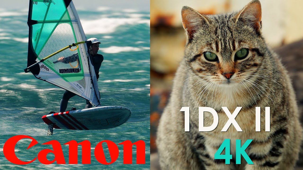 Canon EOS-1D X Mark II - First look in 4K | Video test.