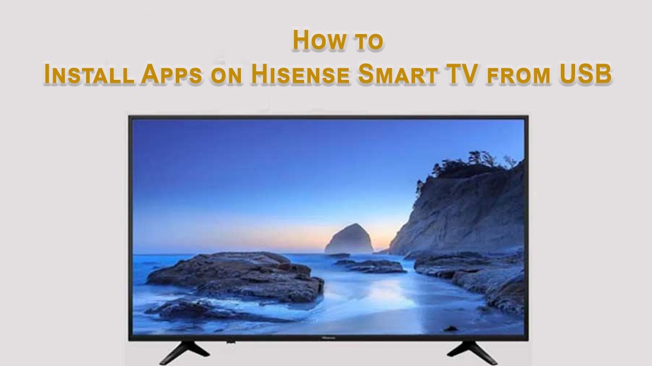 Как установить приложения на Hisense Smart TV с USB-накопителя