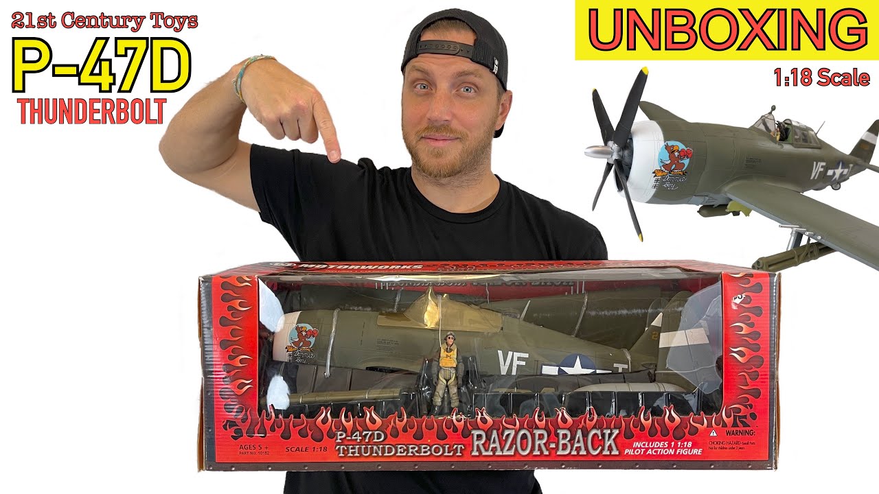P-47 Razorback! UNBOXING!