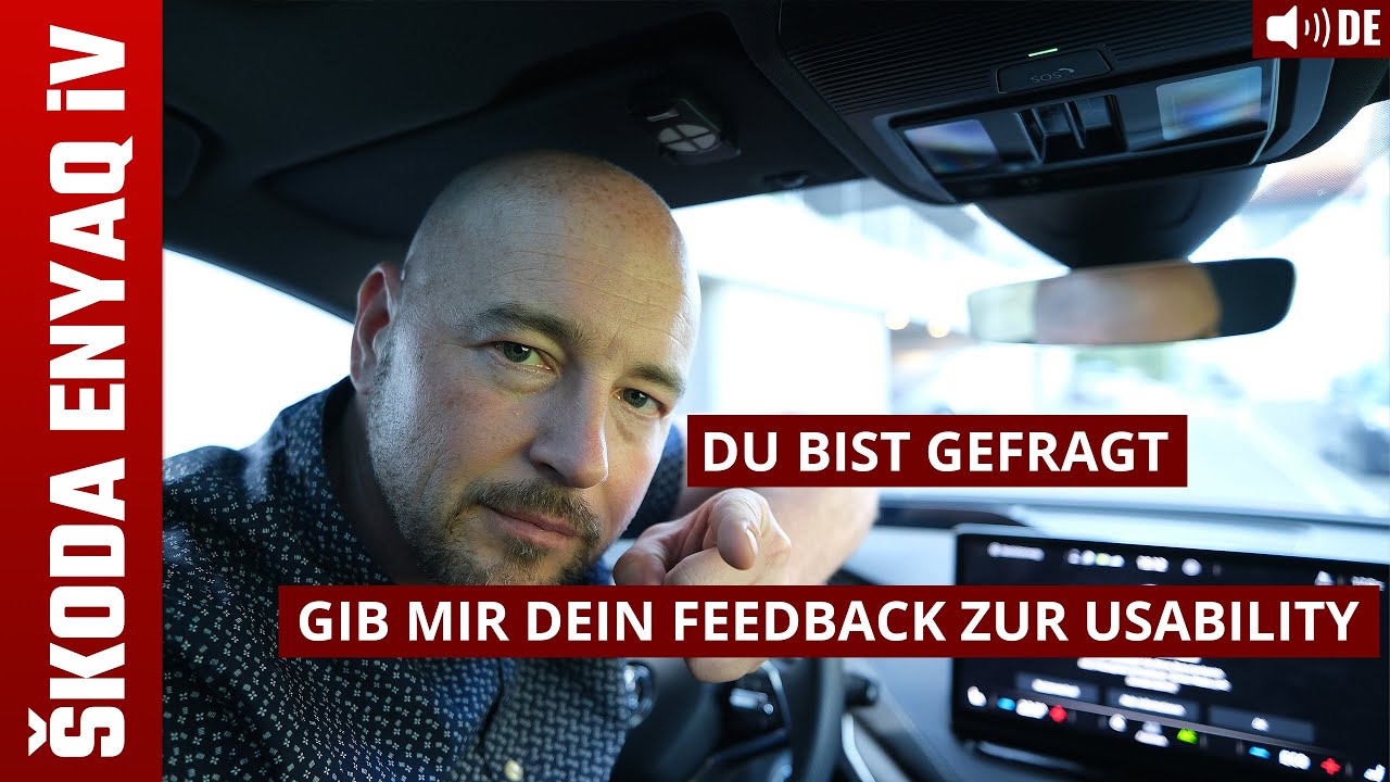 Du bist gefragt: Skoda ENYAQ Software & Benutzbarkeit, Deine Probleme und Verbesserungswünsche [DE]