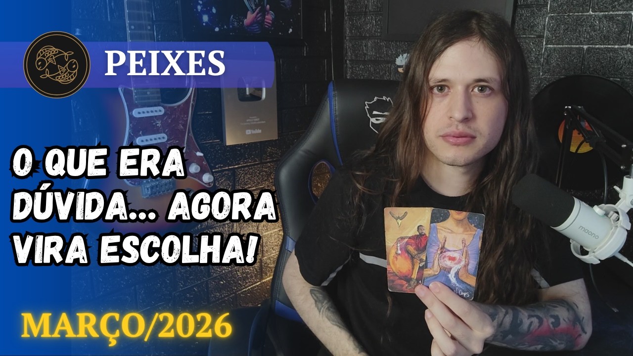 PEIXES ♓: PARECIA PASSAGEIRO&hellip; AGORA COME&Ccedil;A A SE TORNAR ALGO MAIOR SE VOC&Ecirc; PERMITIR🔮🔥